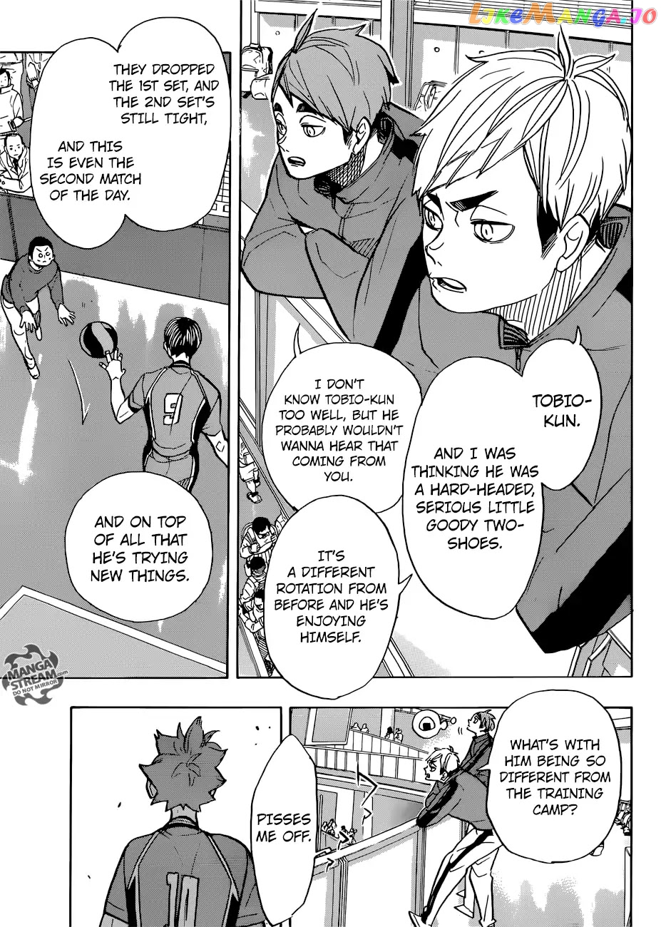 Haikyuu!!, Chapter 350 image 12